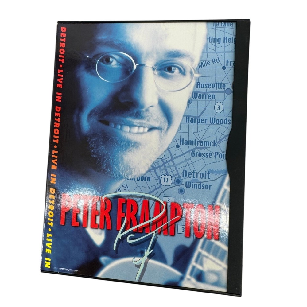 Peter Frampton Live in Detroit DVD Music Video Concert Film Rock Performance